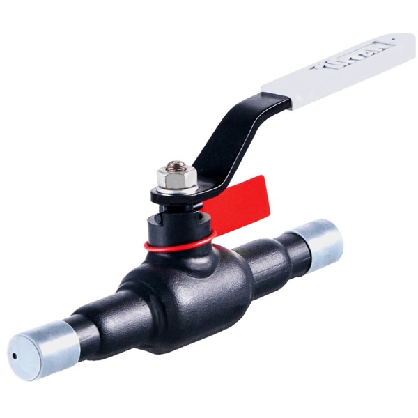 Кран шаровой сталь 11с67п  2ЦП.00.1.040.040/032 Ду 40 Ру40 сварка рукоятка Маршал